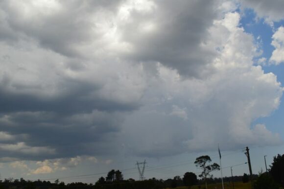 Showers and storms and severe warned storms across the Southern Highlands Saturday 4 January 2025. 