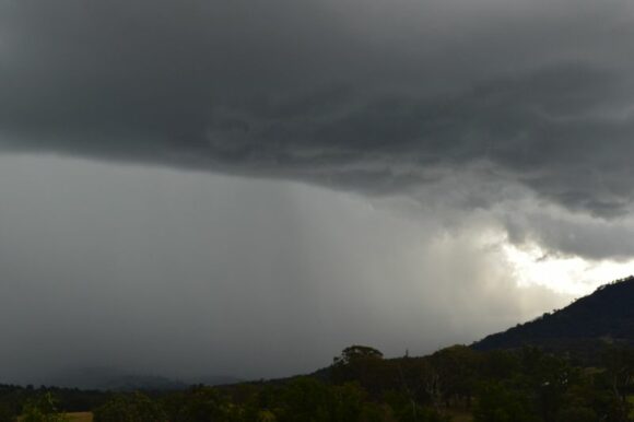 Upper Hunter Valley storms Friday 10 January 2025.