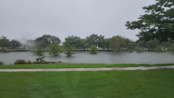 Major flooding seen in pictures around Townsville NE Queensland 2 and 3 February 2025.