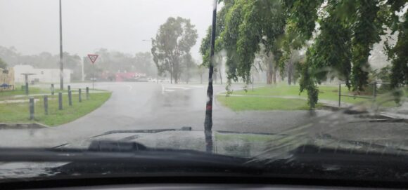 Major flooding seen in pictures around Townsville NE Queensland 2 and 3 February 2025.