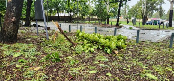 Major flooding seen in pictures around Townsville NE Queensland 2 and 3 February 2025.