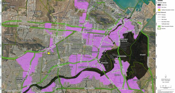 Townsville Flood crises Sunday 2 February 2025.