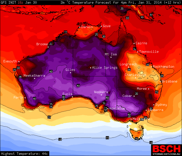 Heat Wave and ex-Tropical Cyclone Dylan contrat - Extreme Storms