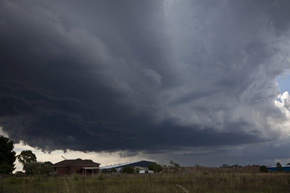 Storms hit Sydney 7th December 2014 10