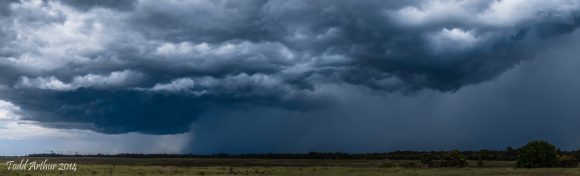 Giant Hailstones hammer Putty Road region 10th December 2014 11