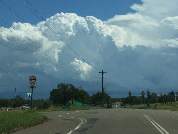 Storms hit Sydney 7th December 2014 19