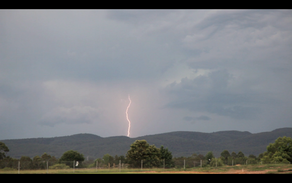 Storm Lightning Video Stills Evening 4th January 2015 5