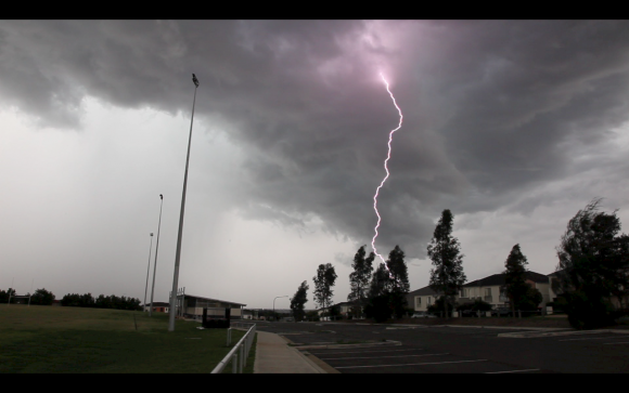 Sydney Lightning Storms 6th April 2015