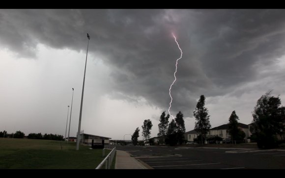 Sydney Lightning Storms 6th April 2015