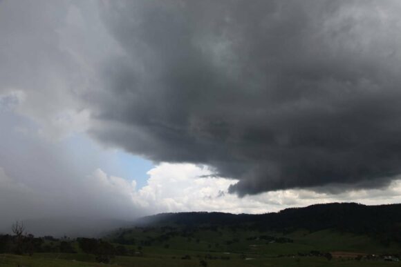Absolutely scenic view of storm!
