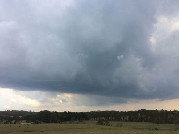 Severe Storm Warning Northern Tablelands 27th November 2016