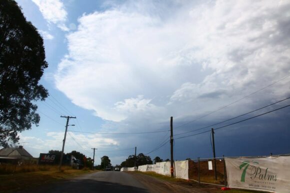 Severe Storm Warning Sydney 21st November 2016
