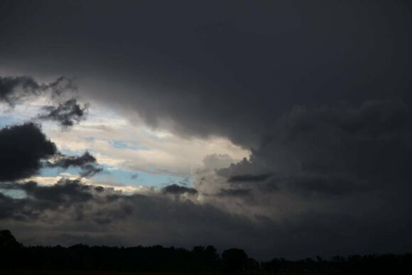 Woolbrook storm - this had a hail core for over half an hour.