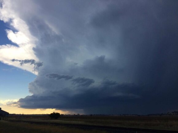 This storm showed some interesting structure throughout its life cycle! It was great to watch there in the peaceful coun