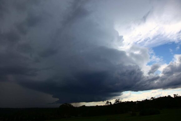 Glenorie Supercell with Wall cloud 21st March 2017