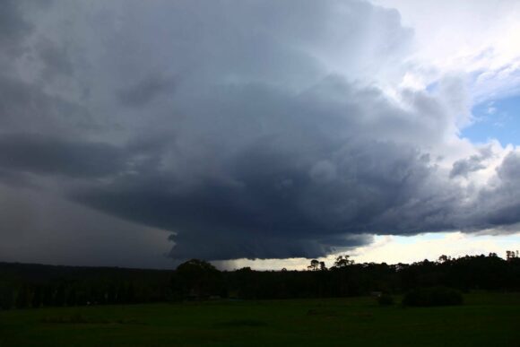 Glenorie Supercell with Wall cloud 21st March 2017