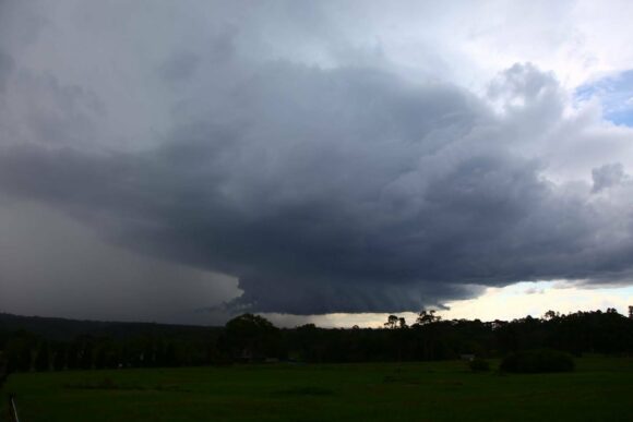 Glenorie Supercell with Wall cloud 21st March 2017