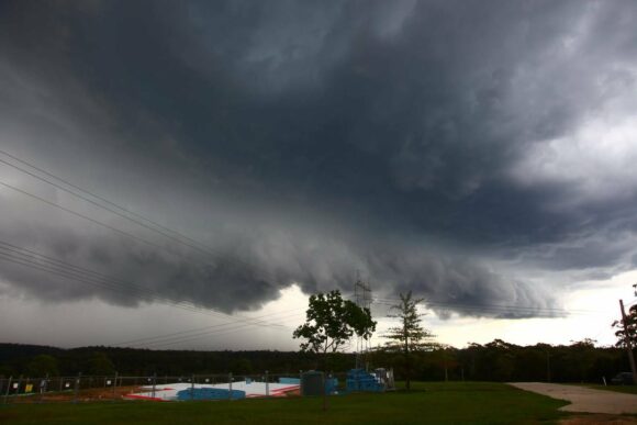 Glenorie Supercell with Wall cloud 21st March 2017