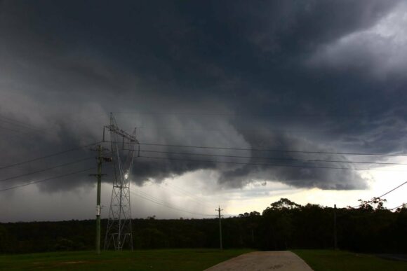 Glenorie Supercell with Wall cloud 21st March 2017