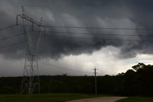 Glenorie Supercell with Wall cloud 21st March 2017