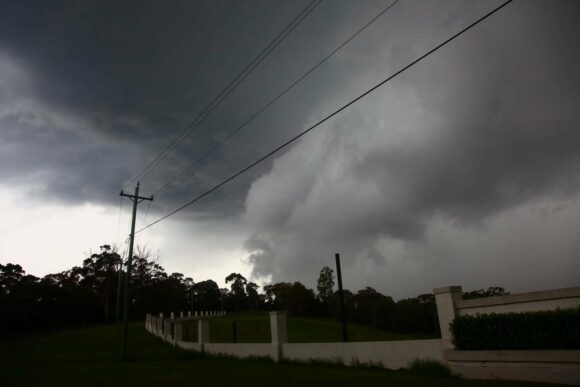Glenorie Supercell with Wall cloud 21st March 2017