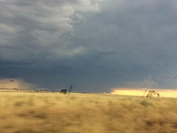 What's in the distance