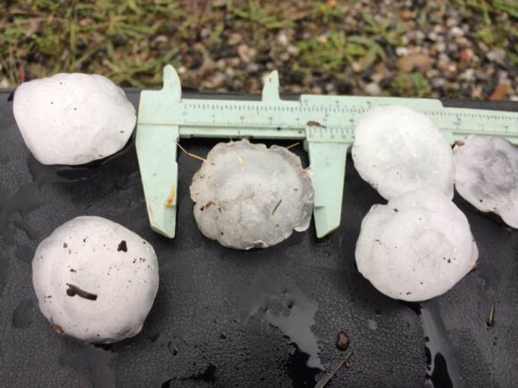 Hailstorms Blue Mountains 17th November 2017