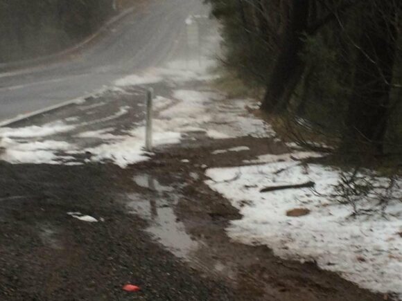 Hailstorms Blue Mountains 17th November 2017