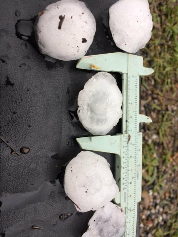 Hailstorms Blue Mountains 17th November 2017