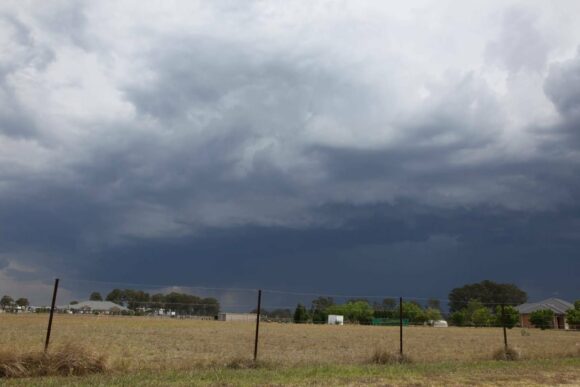 Severe warned cell to our south from near St Clair