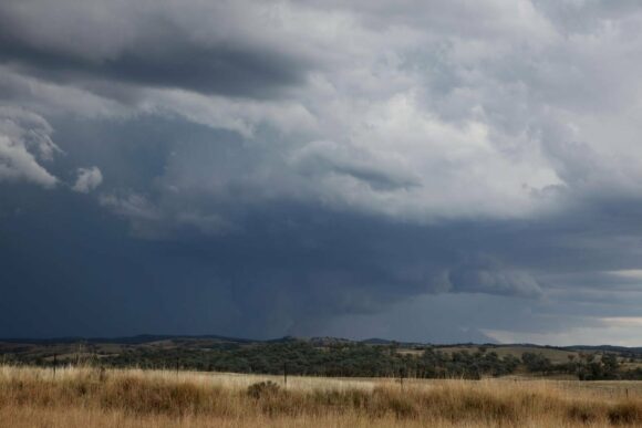 Nice structure - this storm went on to southern Queensland