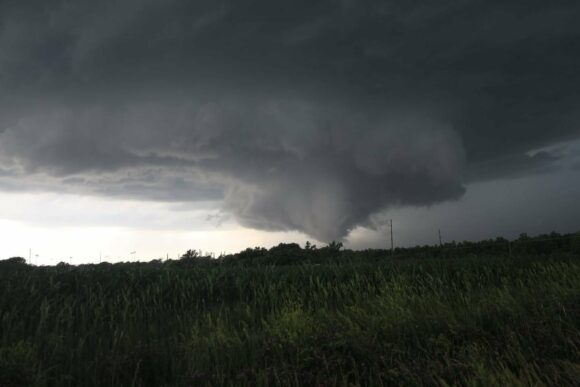 Supercells and Brief Tornadoes Louisville Nebraska 11th June 2018