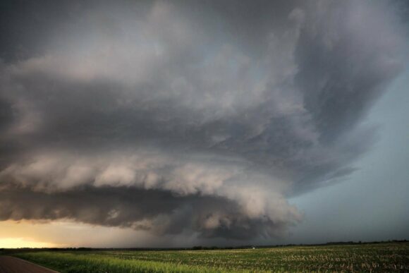 Supercells and Brief Tornadoes Louisville Nebraska 11th June 2018