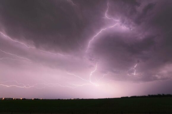 Wyoming Supercell and Landspout! 7th June 2018