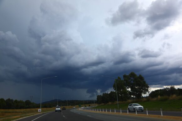 Possible supercell based on warning for Canberra early this afternoon 31st January 2022
 Not for Media Use Lcensing available