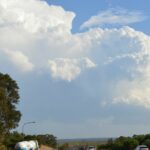 First storm chase of new storm season – Friday 11 October 2024