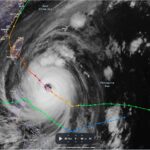 Super Typhoon Kong Rey produces 1,000 mm rainfall totals Taiwan – Thursday 31 October 2024