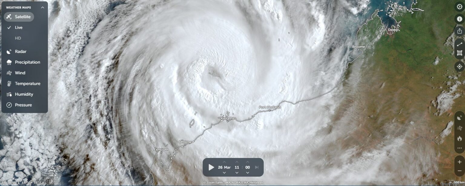 Tropical Cyclone Narelle Makes Landfall 3 Times and Concludes its ...