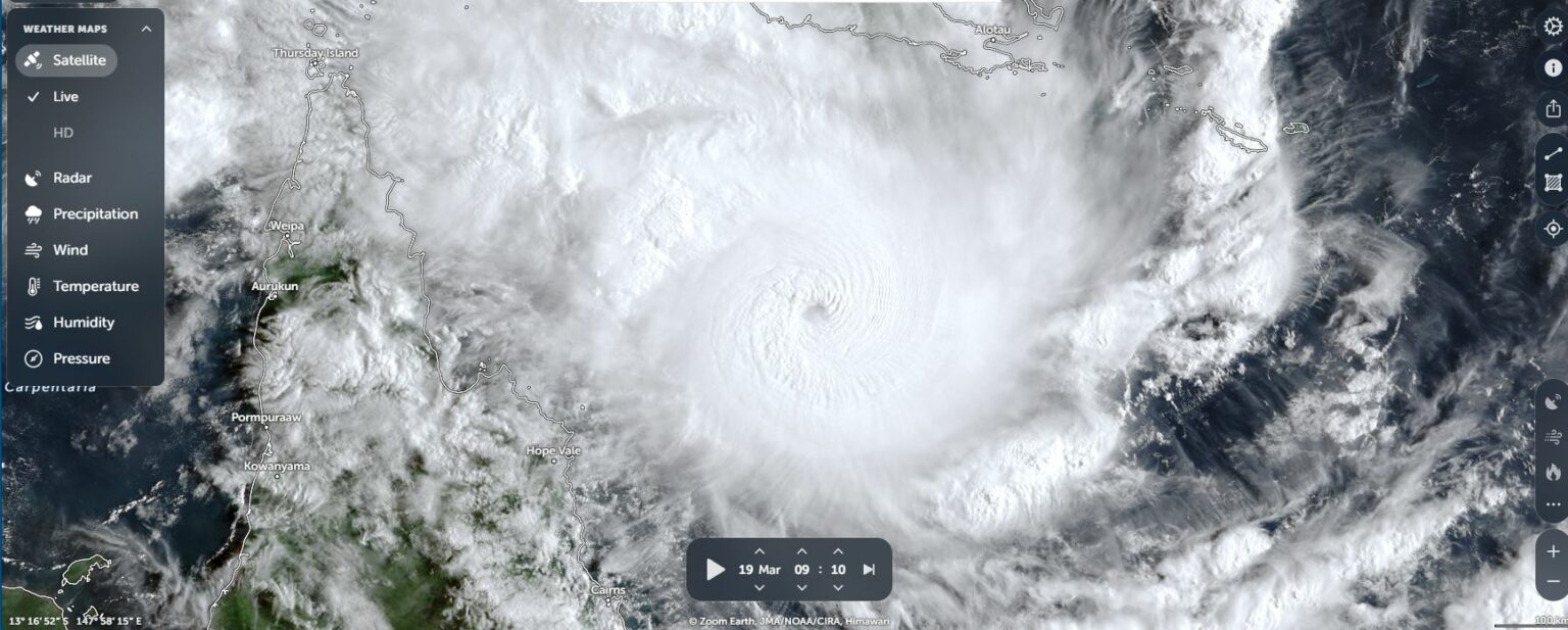 Tropical Cyclone Narelle - The Strongest Storm to Cross the Coast for ...