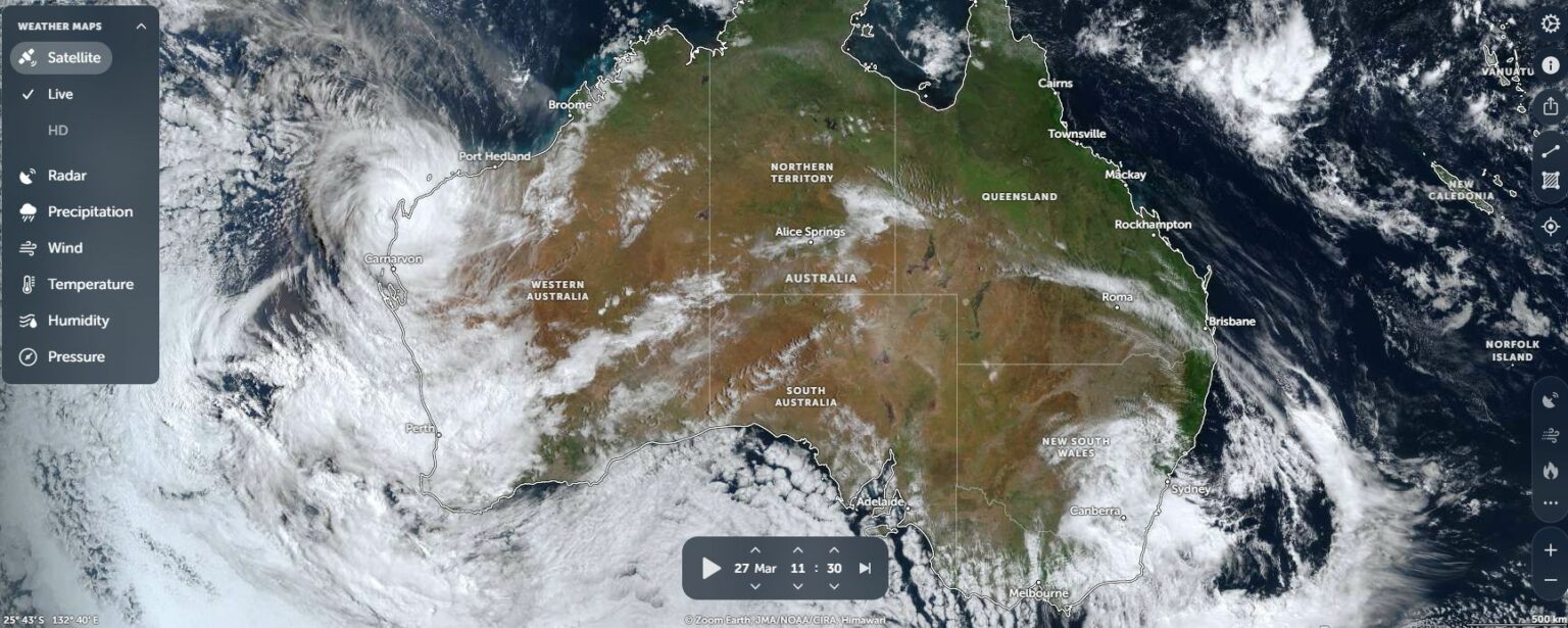 Tropical Cyclone Narelle Makes Landfall 3 Times and Concludes its ...