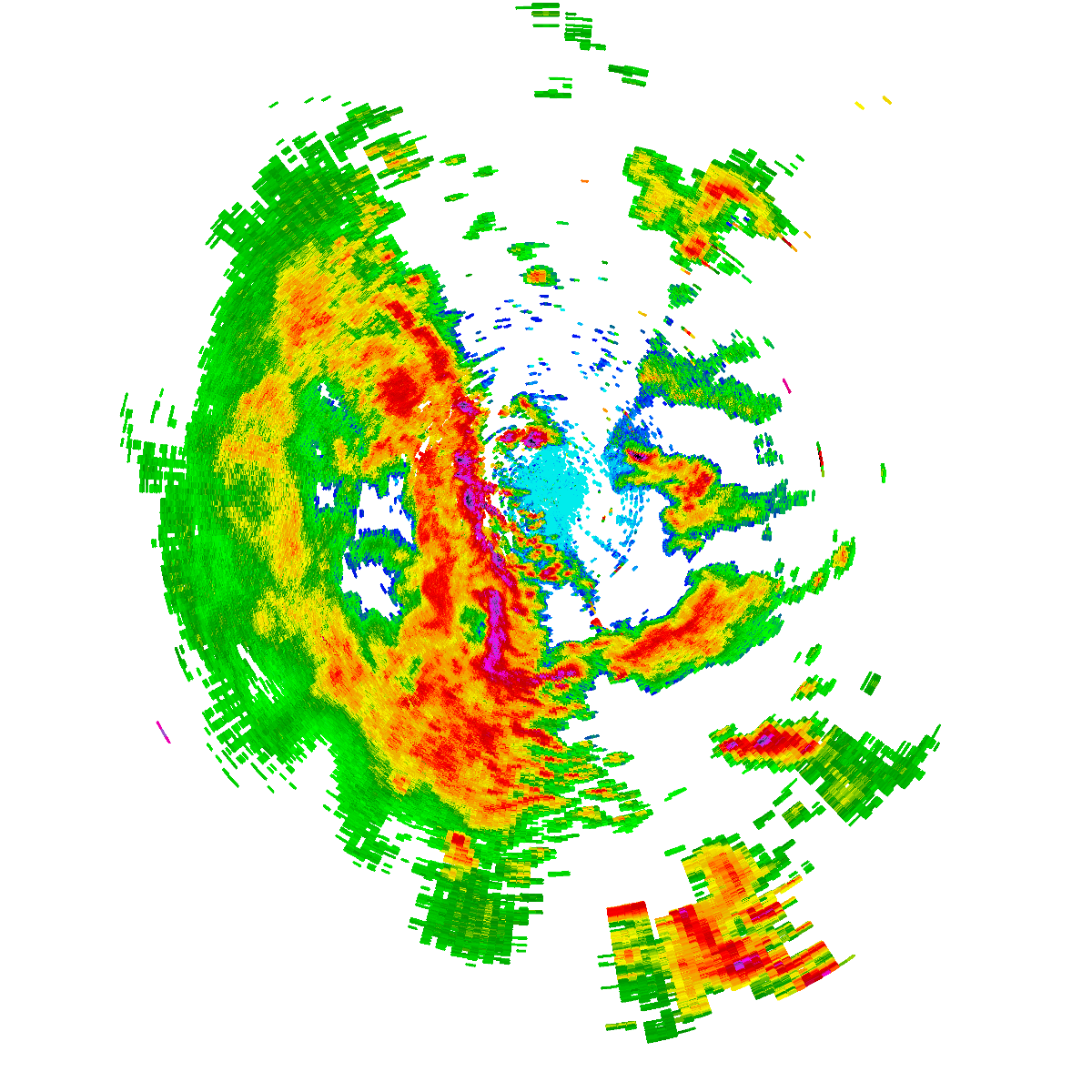 Radar 4:55pm AEDT