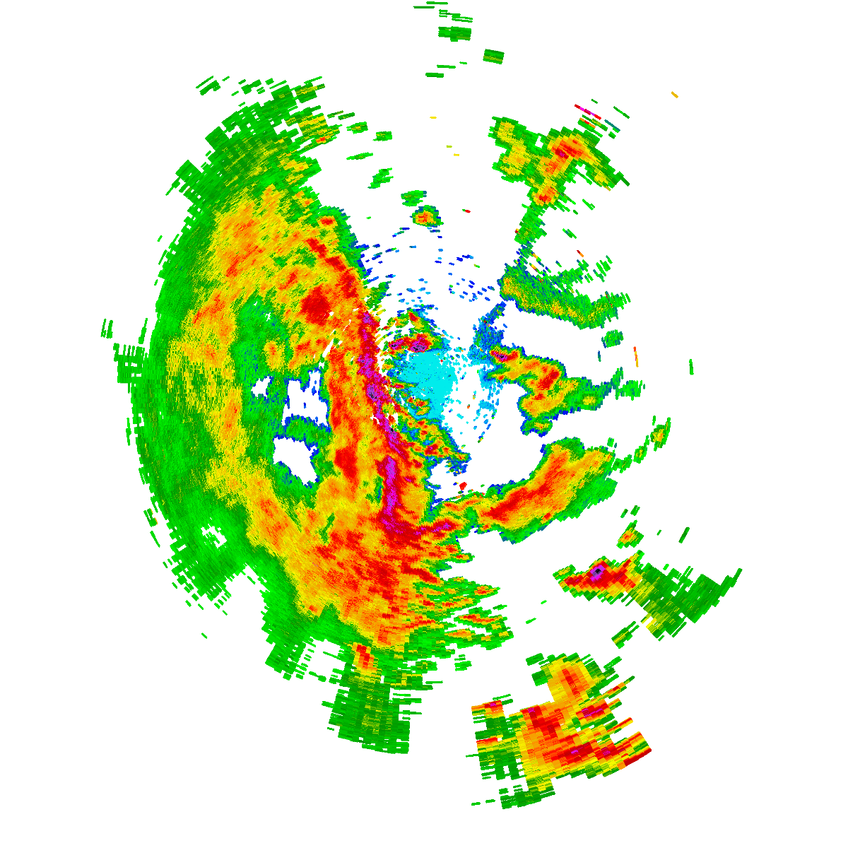 Radar 5:00pm AEDT