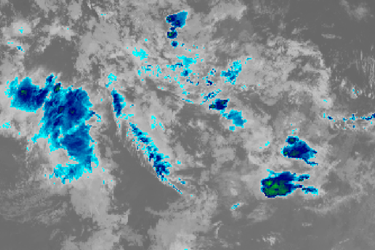 Satellite 5:50am AEST