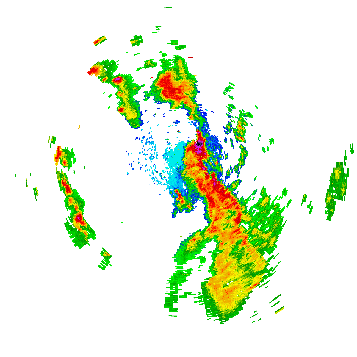 Radar 5:50pm AEST