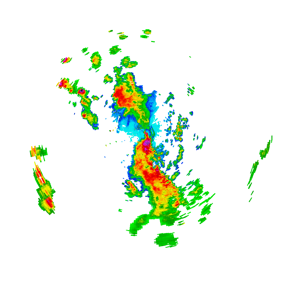 Radar 5:55pm AEST
