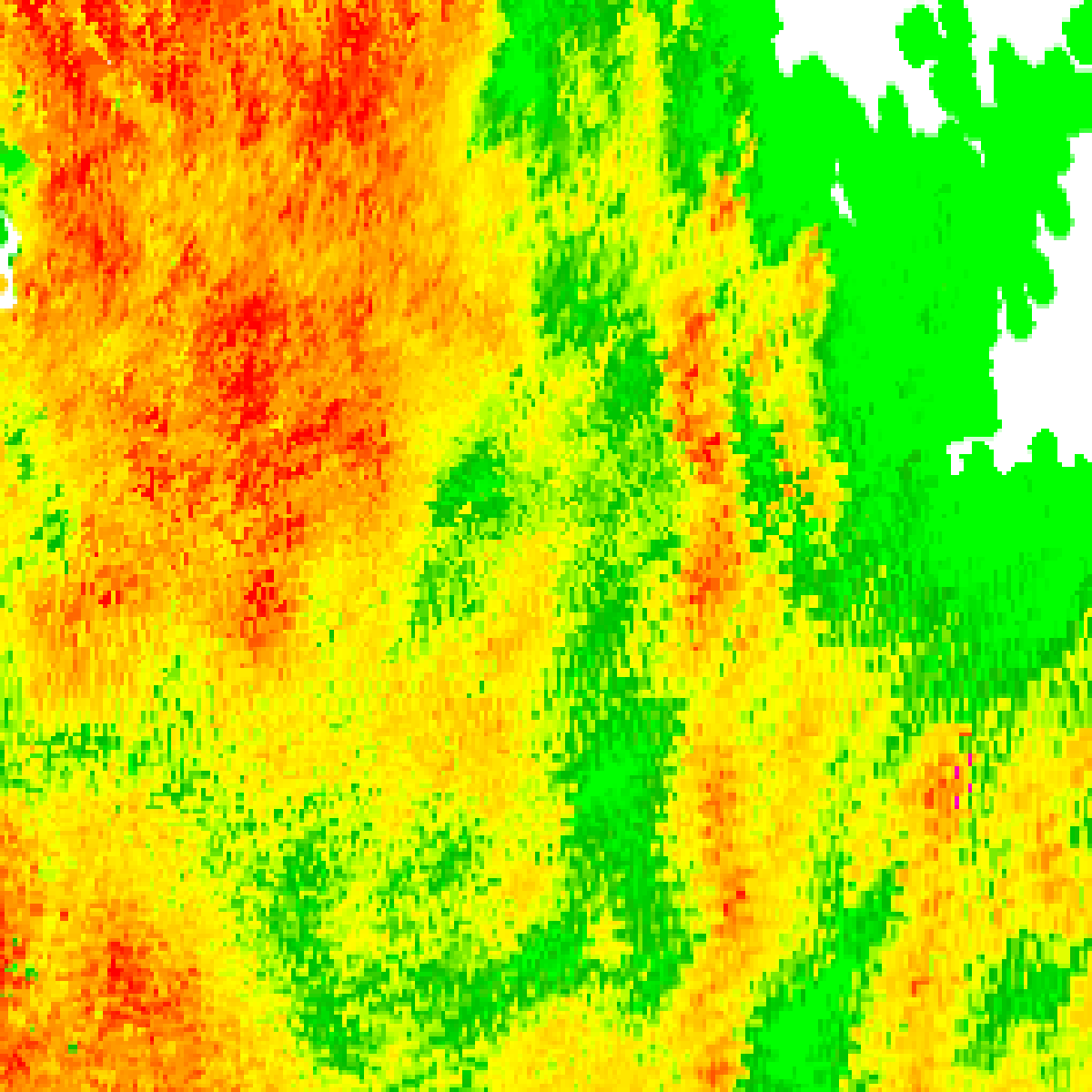 Radar 1:05pm AEST