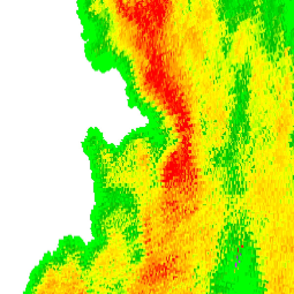 Radar 1:40pm AEST