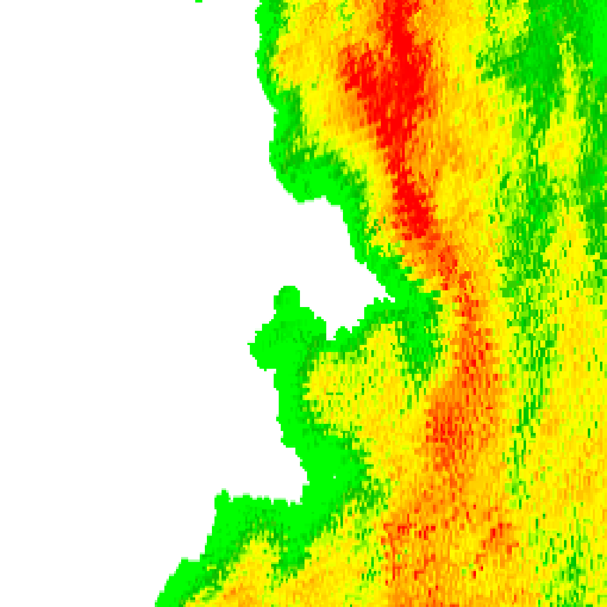 Radar 1:50pm AEST