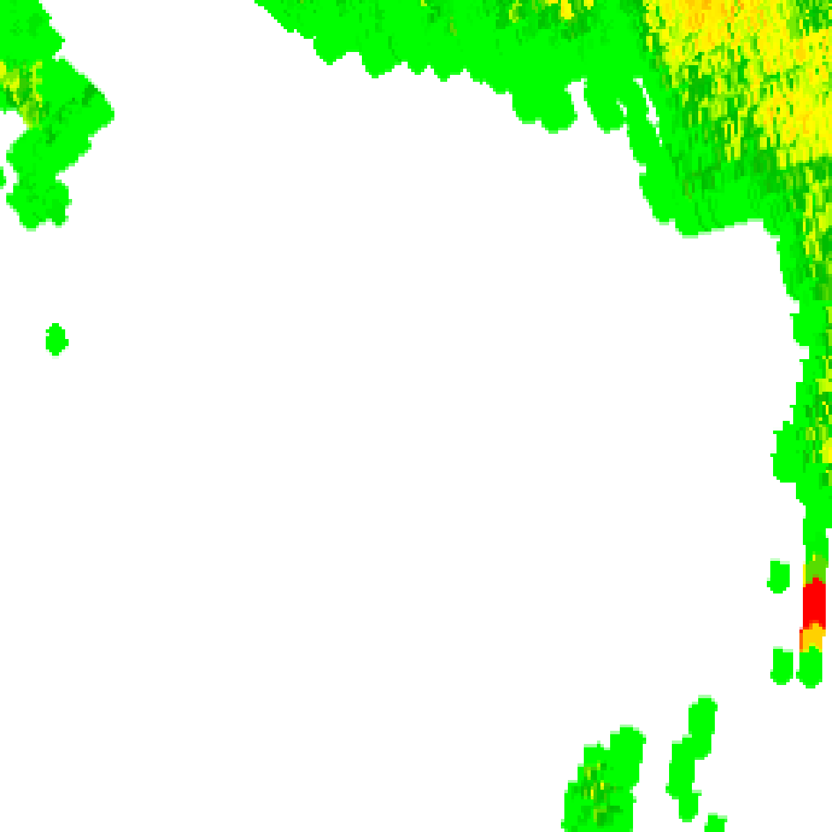 Radar 2:25pm AEST