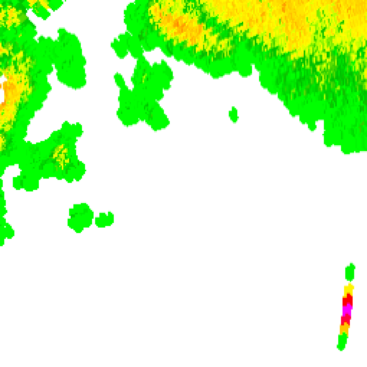 Radar 2:50pm AEST